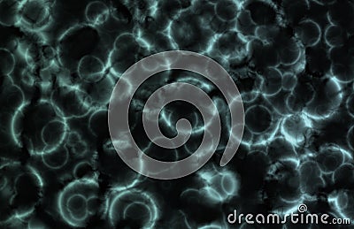 Microscopic Cell Organisms Abstract Background Stock Photo