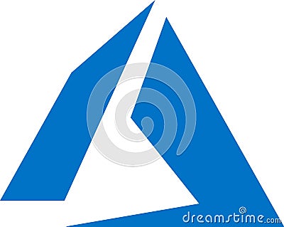 Microsoft Azure logo Editorial Stock Photo