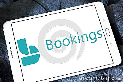 Microsoft Bookings logo Editorial Stock Photo