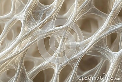 Microstructure of natural materials showcases intricate patterns and textures under high magnification Stock Photo