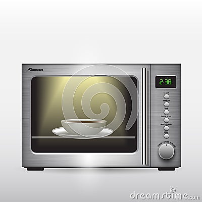 Microwave Vector Illustration