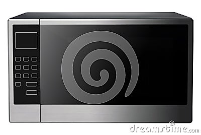 Microwave stove isolated Stock Photo