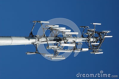 Microwave Tower Stock Photo