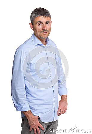 Middle age caucasian man Stock Photo