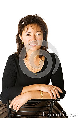 Middle age woman Stock Photo