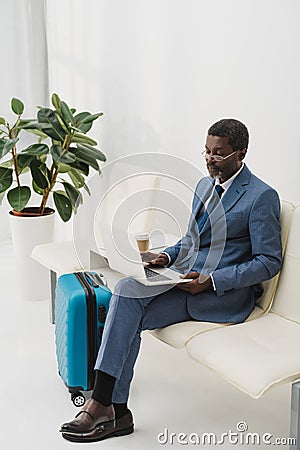 middle aged African american businessman Stock Photo