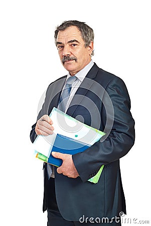 Middle aged business man Stock Photo