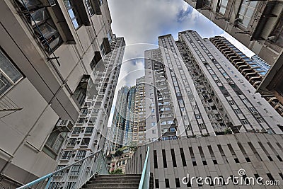 the middle level of Sheung Wan, central, hk 14 May 2021 Editorial Stock Photo