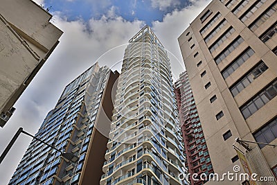 the middle level of Sheung Wan, central, hk 14 May 2021 Editorial Stock Photo