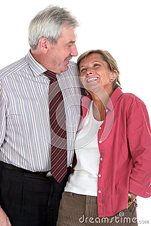 Middleaged couple Stock Photo