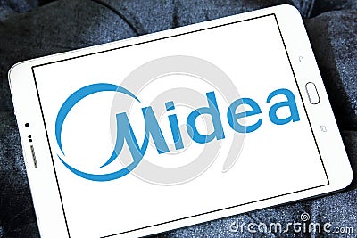 Midea Group logo Editorial Stock Photo