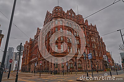 Midland Hotel Manchester city centre Editorial Stock Photo