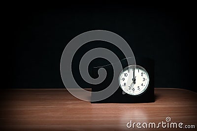 Almost Midnight Stock Photo