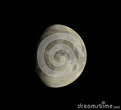 Midnight moon Stock Photo