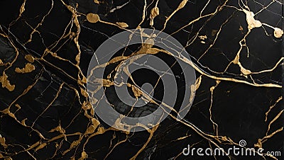 Midnight Opulence: Port Laurent Marble Elegance. AI Generate Stock Photo