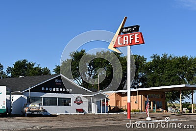 Midpoint Texas Tourist Sites Editorial Stock Photo