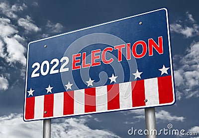 2022 Midterm Election in United States of America Stock Photo