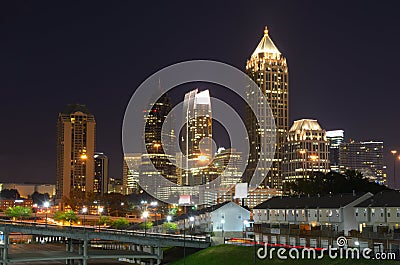 Midtown Atlanta Stock Photo