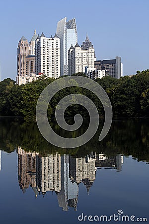 Midtown Atlanta Stock Photo