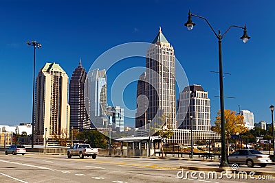 Midtown. Atlanta, GA. Stock Photo