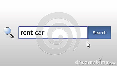 Mietmotor- Grafik-Browsersuchanfrage, Webseite Mietmotor- Grafik-Browsersuchanfrage, Webseite