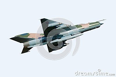 MiG 21 Aircraft Stock Photo