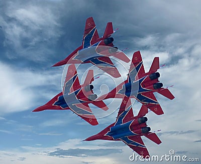 MIG-29 Interceptors 2 Stock Photo