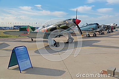 MiG-3 interceptor Editorial Stock Photo