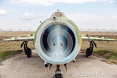 MIG 19 PM Framer B Jet Fighter Editorial Stock Photo