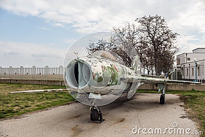 MIG 19S Framer Jet Fighter Editorial Stock Photo