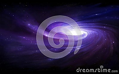 Mightnight galaxy beautiful baltimore ravens purple night Stock Photo