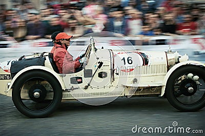 1000 Miglia 2015, italian race of classic car Editorial Stock Photo