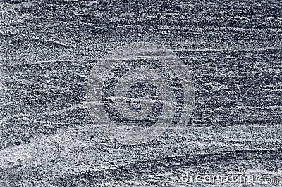 Migmatitic gneiss migmatite rock bands pattern, grey light dark banded granite texture macro closeup, large detailed textured Stock Photo