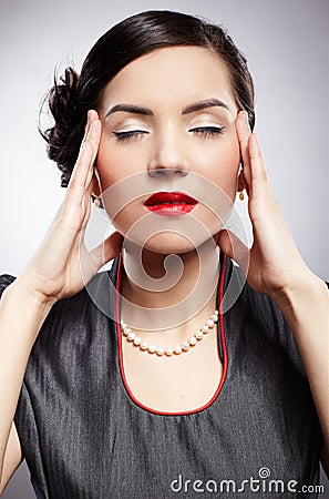Migraine Stock Photo