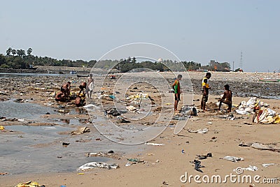 Migrant People Of Mumbai Editorial Stock Photo