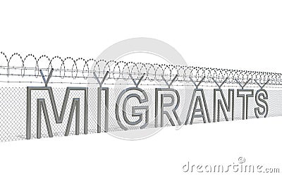 Migration crisis concept Stock Photo