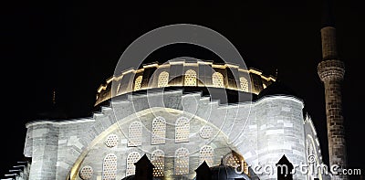 Mihrimah Sultan Mosque in Edirnekapi. Stock Photo