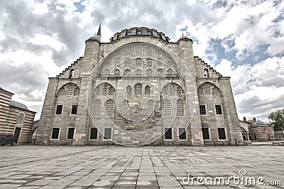 Mihrimah Sultan Mosque in istanbul, Turkey Editorial Stock Photo