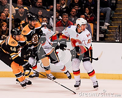 Mikael Backlund Calgary Flames #11 Editorial Stock Photo