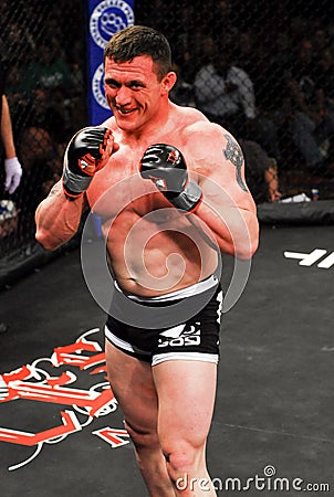 Mike Stewart Mixed Martial Artist Editorial Stock Photo