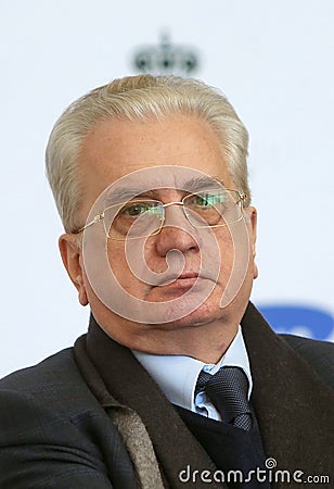 Mikhail Borisovich Piotrovsky Director of the State Hermitage Editorial Stock Photo