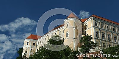 Mikulov Castle, Czech Republic Stock Photo