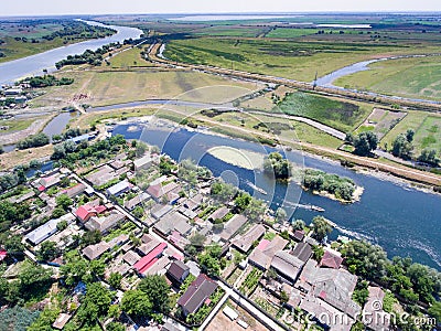 Mila 23 Danube Delta Romania. Traditional fisherman village in D Stock Photo