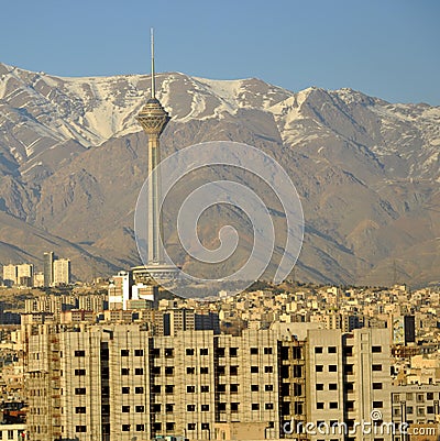 Milad Tower Stock Photo