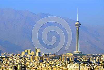 Milad Tower Stock Photo