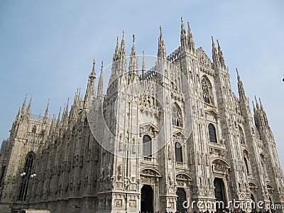 Milan cathedral Stock Photo