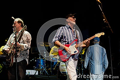 The Beach Boys , David Marks during the concert Editorial Stock Photo