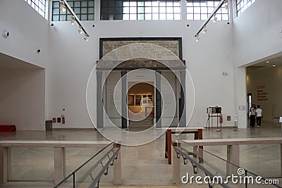 Triennale Design and Architecture institution in Milan Editorial Stock Photo