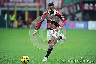 Kevin Prince Boateng in action during the match Editorial Stock Photo