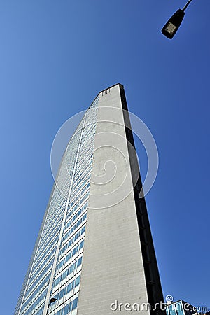 Milan, Italy, Pirelli skyscraper Editorial Stock Photo